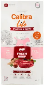 Calibra Life Fresh Beef Starter & Puppy