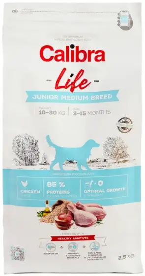 Calibra Life Junior Medium Breed review