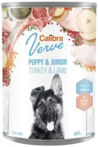 Calibra Verve Puppy & Junior Cans review