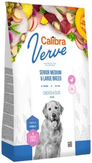 Calibra Verve Senior Medium & Large Breed review