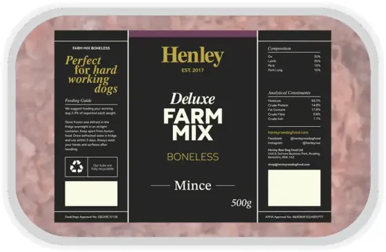 Henley Raw Deluxe Boneless Mince review