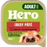 Hero by Asda Adult Dog 300g Pate Trays
