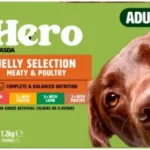 Hero by Asda Adult Dog Pouches in Jelly