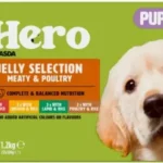 Hero by Asda Puppy Pouches in Jelly