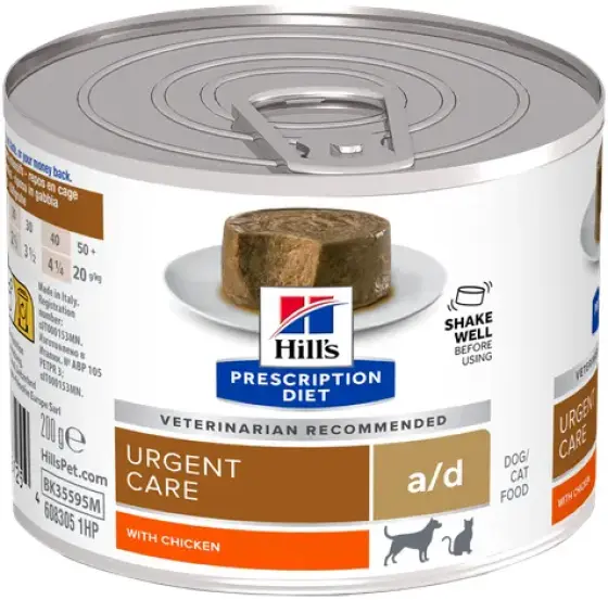 Hill’s Prescription Diet a/d Urgent Care review
