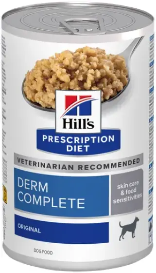 Hill’s Prescription Diet Derm Complete Cans review