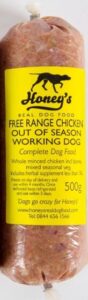Honey's Out of Season Working Dog Food
