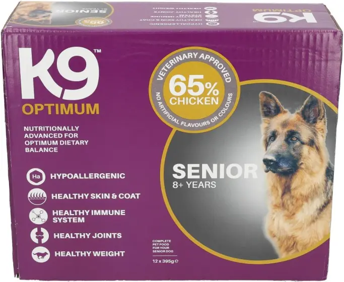 K9 Optimum Senior Wet review
