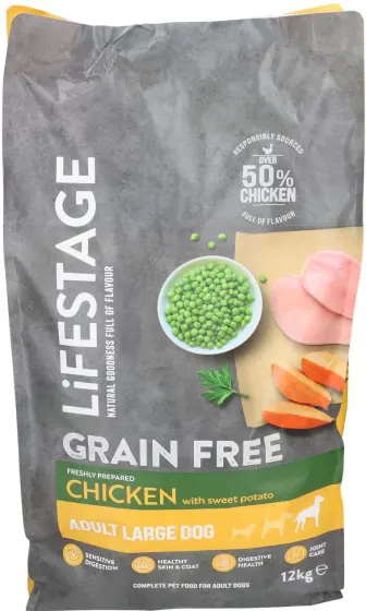 Lifestage Grain Free Adult Dry Large Breed review