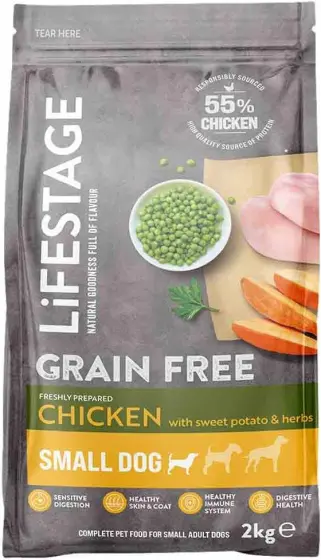 Lifestage Grain Free Adult Small Breed review