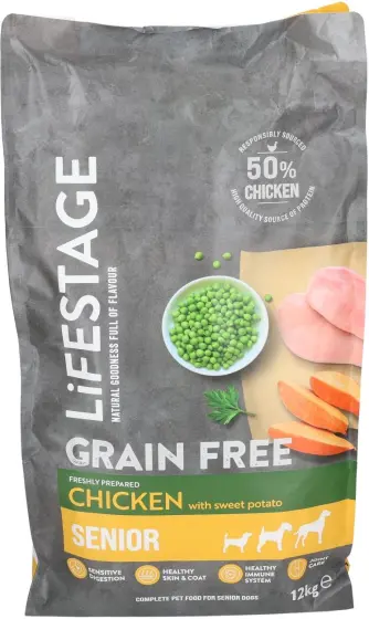 Lifestage Grain Free Dry Senior review