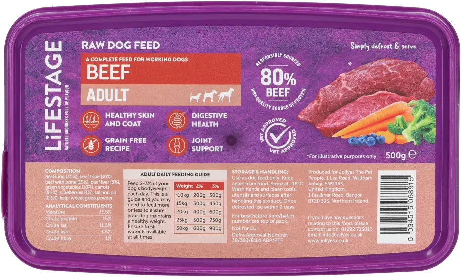 Lifestage Grain Free Raw review