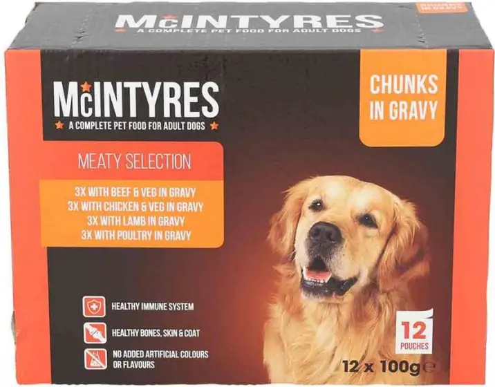 McIntyres Adult Pouches in Gravy review