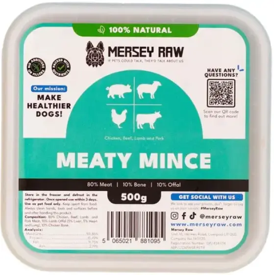 Mersey Raw 80/10/10 Meaty Mince review