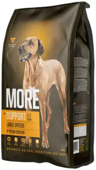 More Support Large Breed Dry Food review