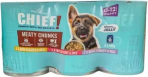 Morrisons Chief Puppy Meaty Chunks