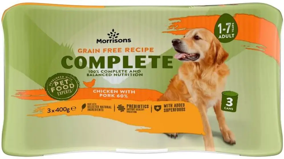 Morrisons Grain Free Complete Cans review
