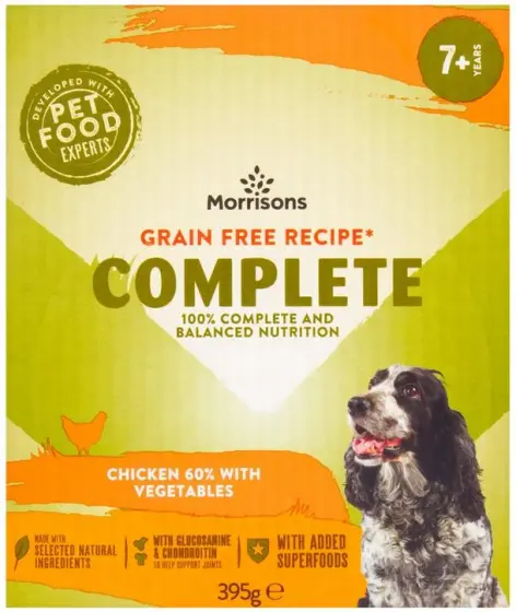 Morrisons Grain Free Complete Senior Trays review
