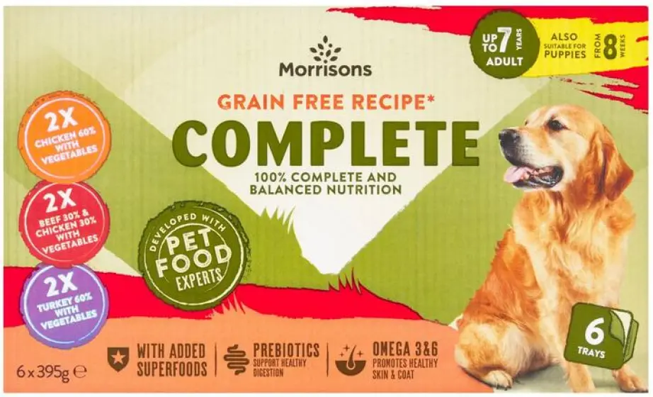 Morrisons Grain Free Complete Trays review