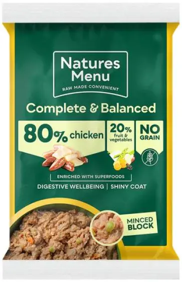Natures Menu Complete & Balanced 80/20 Minced Block review