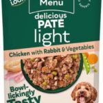 Natures Menu Delicious Pate Pouches Light chicken with rabbit and vegetables