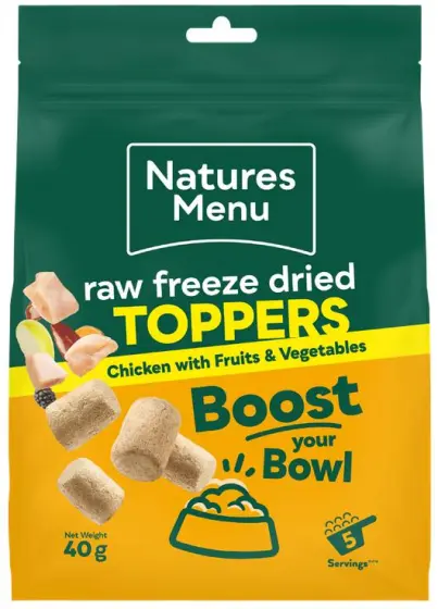 Natures Menu Raw Freeze Dried Toppers review