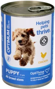 Optimum Pet Health Puppy Cans