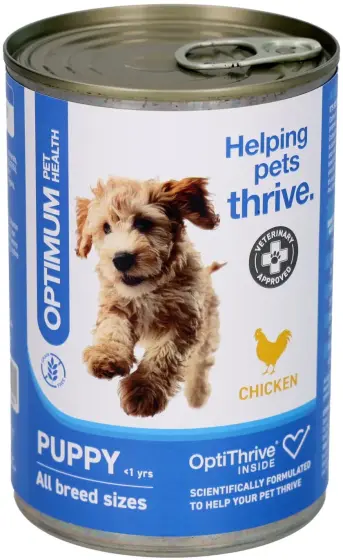 Optimum Pet Health Puppy Cans review