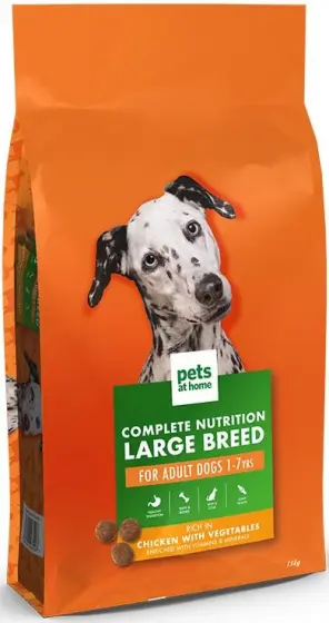Pets at Home Complete Nutrition Large Breed Dry review