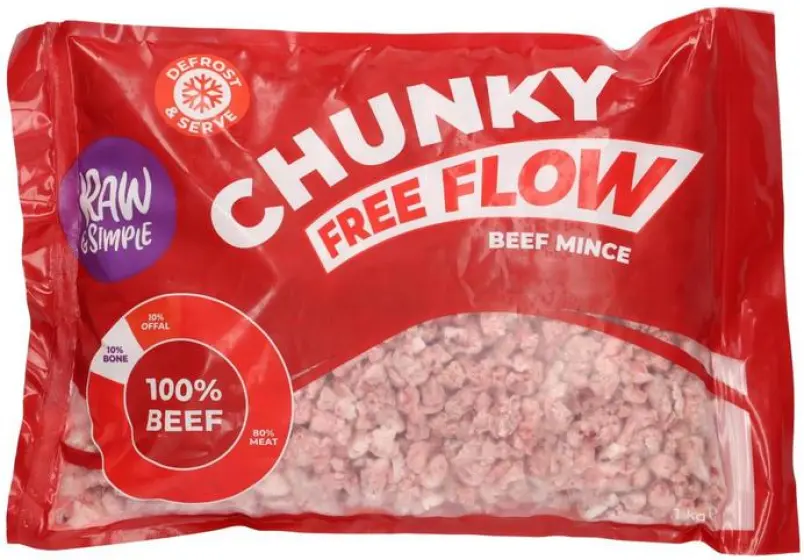 Raw & Simple Chunky Free Flow 80/10/10 review