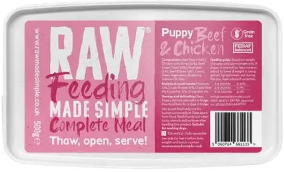 Raw Made Simple Puppy Complete Raw review
