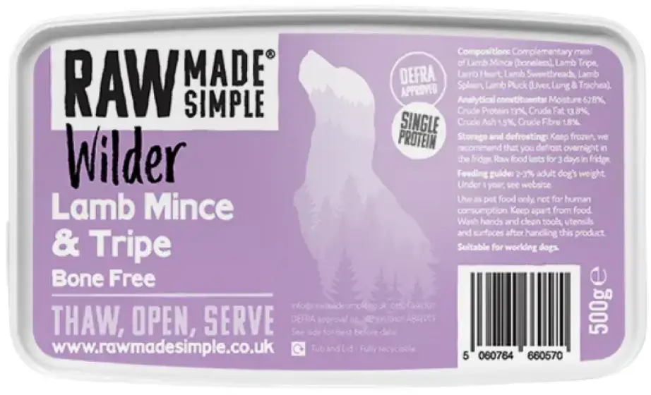Raw Made Simple Wilder Bone Free review