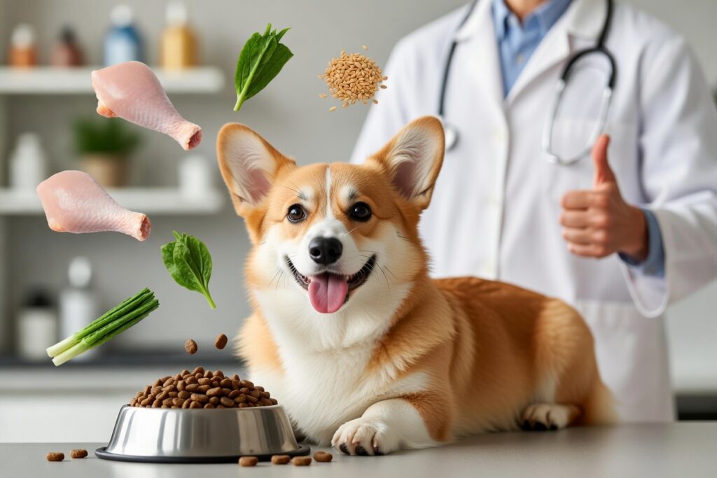 Vet-recommended dog food: what it really means
