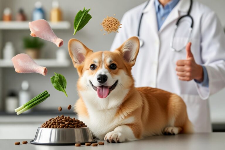 Vet-recommended dog food: what it really means