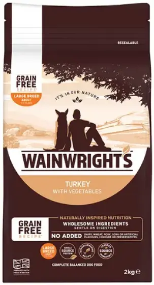 Wainwright’s Grain Free Large Breed Adult Dry Food review