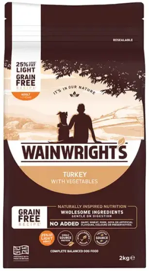 Wainwright’s Light Grain Free Adult Dry Food review