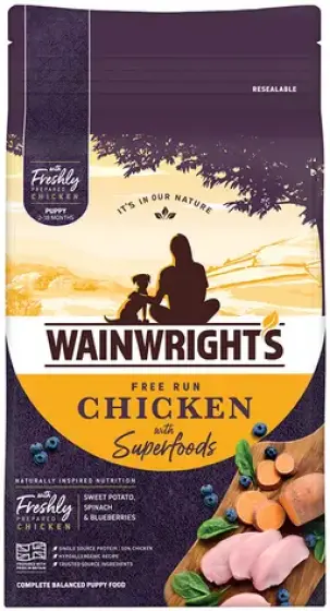 Wainwright’s Puppy Dry Food With Superfoods review