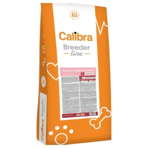 Calibra Breeder Line Starter & Puppy Complete Dry Dog Food Fresh Beef